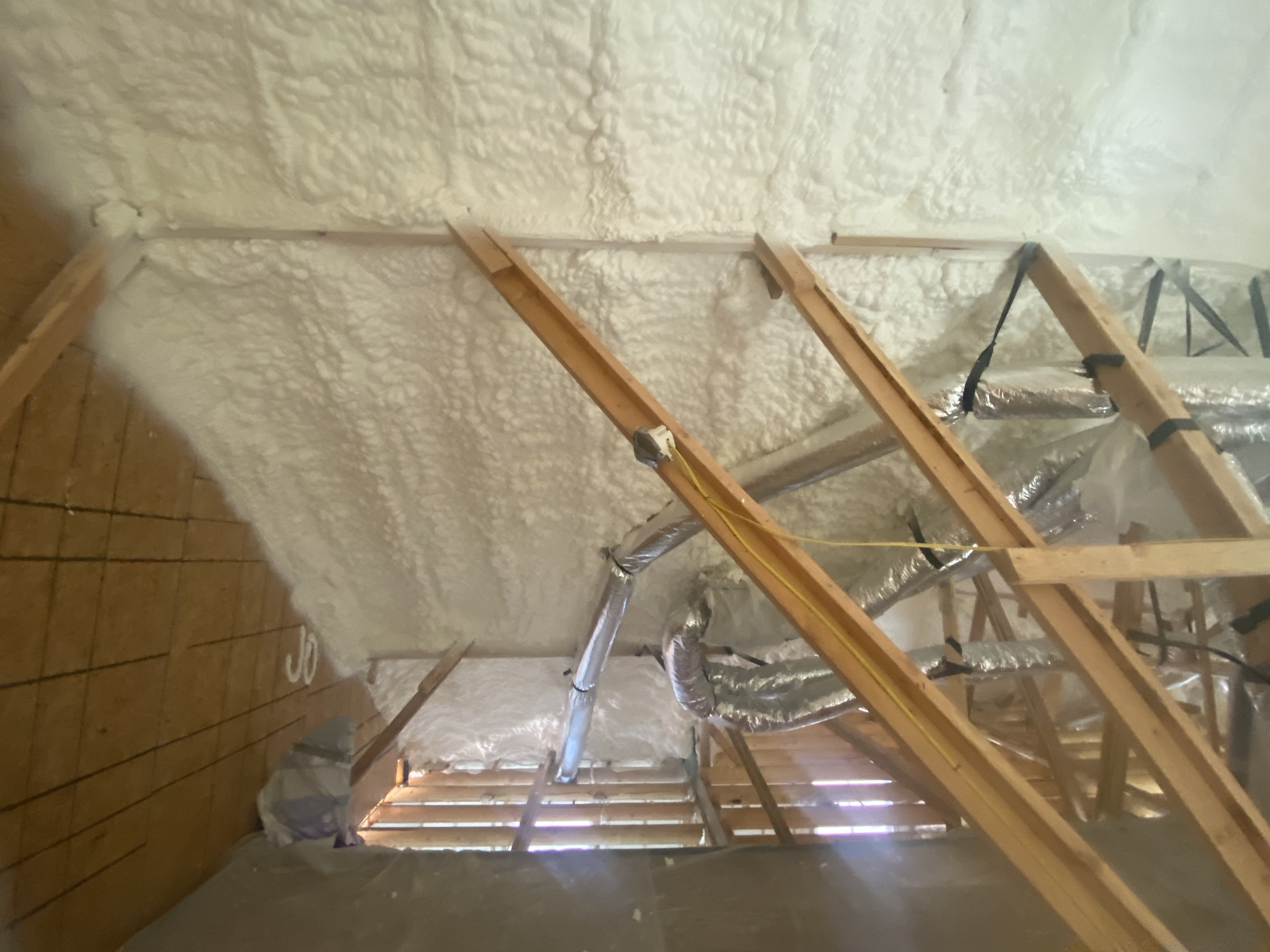 Roof Line Spray Foam