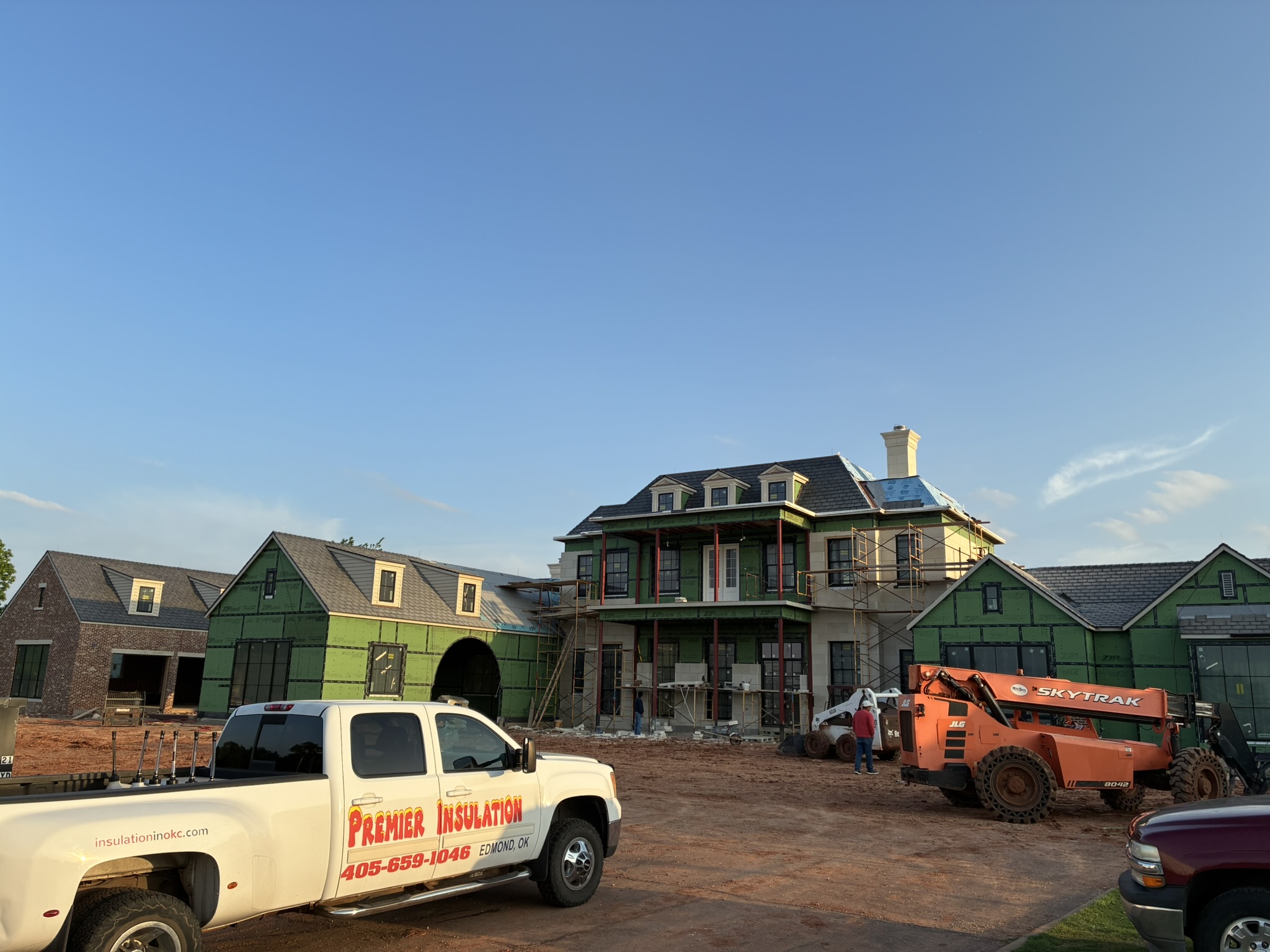 Spray Foam, Working On This Week, Big House